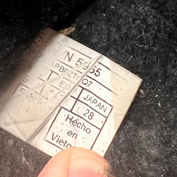 UGG Tasmen Slip-On Suede Wool Lined Slippers Black Women's 11 Comfort Casual - Picture 9 of 10